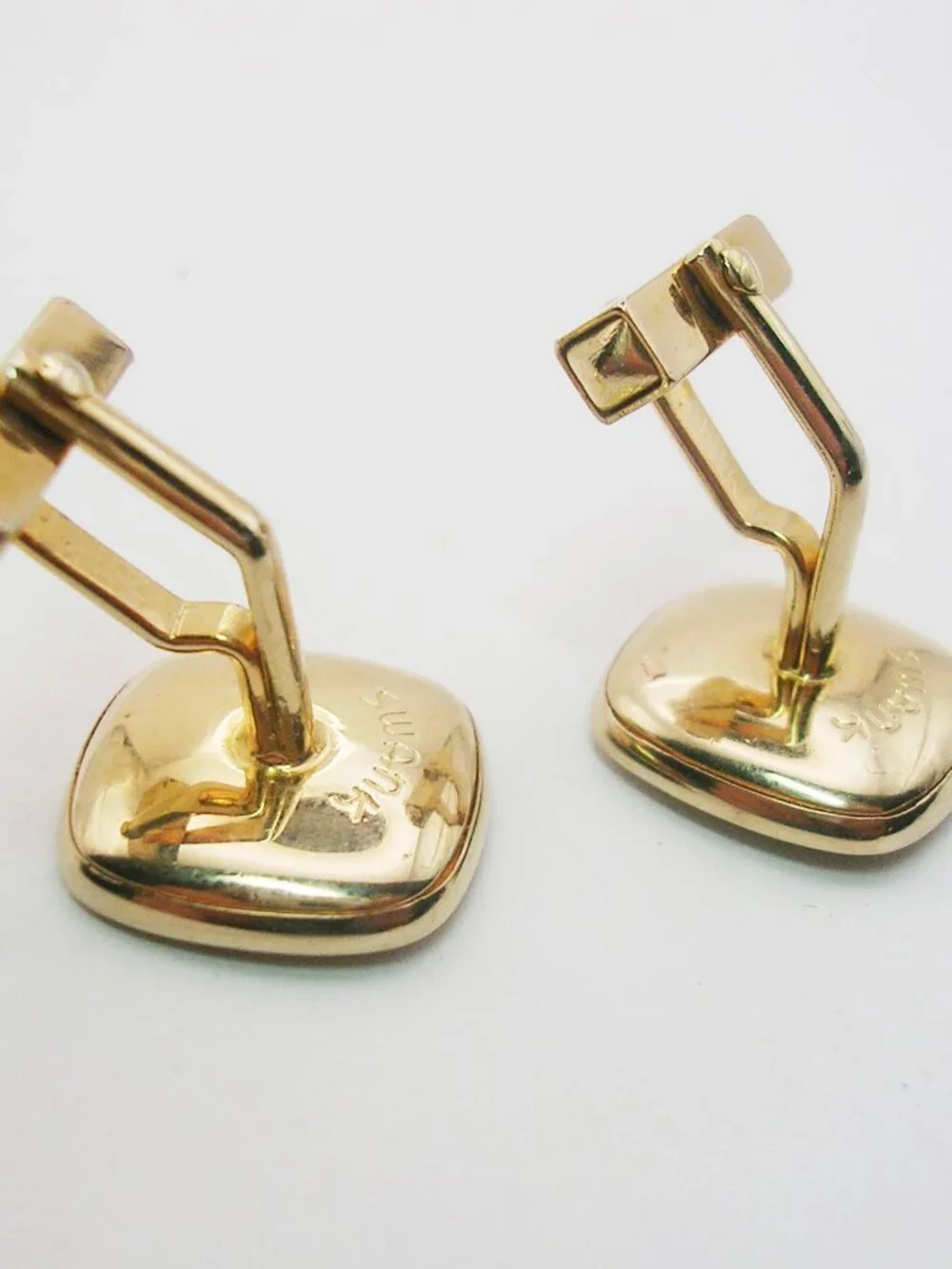 Vintage Cuff Links Mother of Pearl classic Swank Men's Formal Accessory